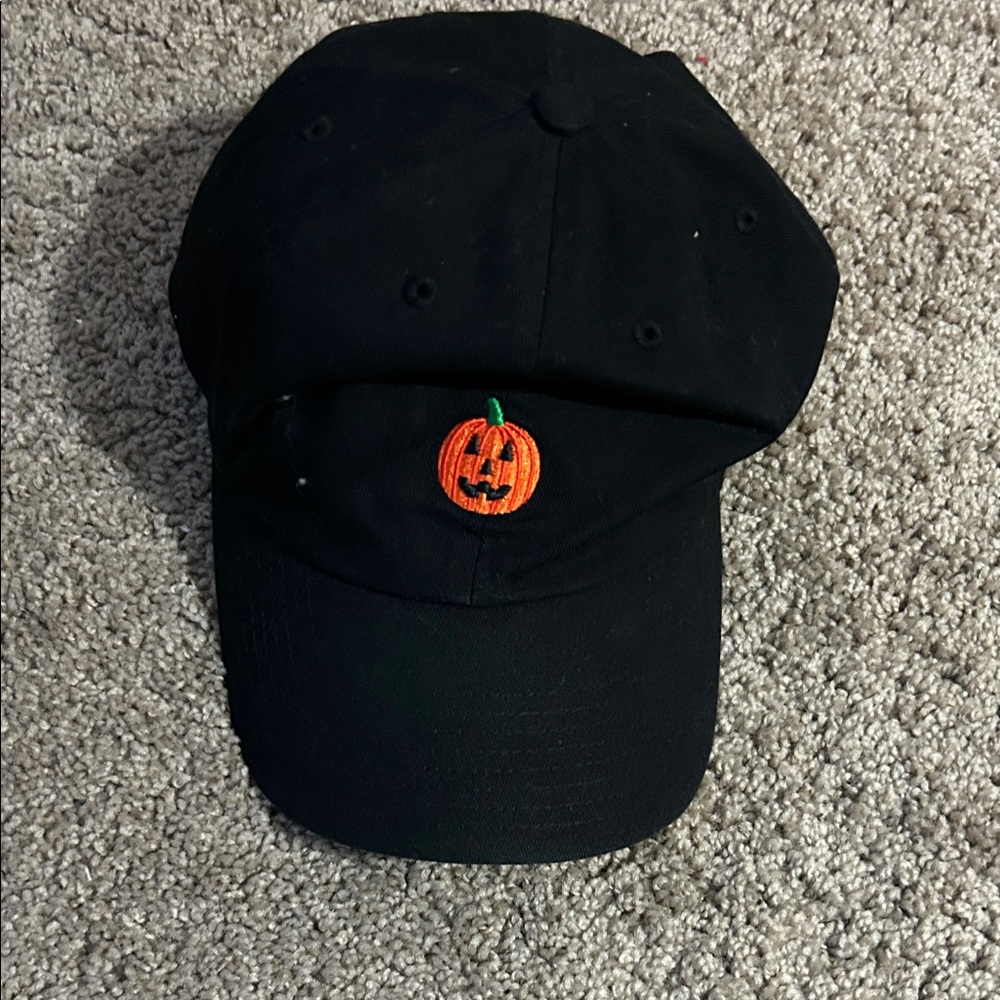 Black Pumpkin Hat